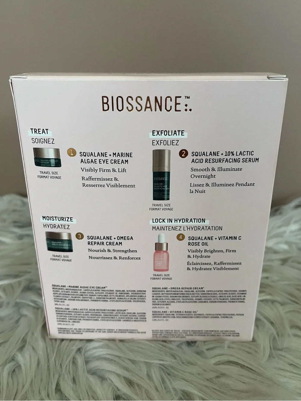 {Biossance} Rapid Radiance Skincare Set - NWT